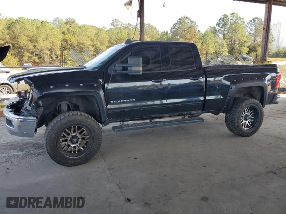 2015 Chevrolet Silverado 1500 LT with VIN 1GCRCREC3FZ209288, listed as a Copart auction lot 81051574 with 191,847 mi miles and Salvage Title. Bid and sale history available at DreamBid. Image 1.