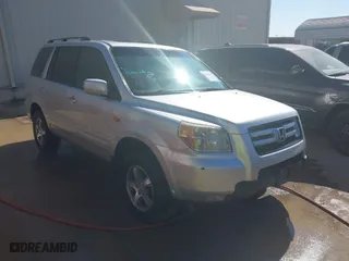 2007 Honda Pilot EX-L with VIN 5FNYF28787B043110, listed as a IAAI auction lot 41430655 with 151,451 mi miles. Bid and sale history available at carsss.com. Image 1.