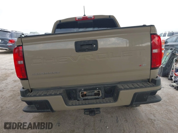 2022 Chevrolet Colorado 4WD Z71 with VIN 1GCGTDENXN1280108, listed as a IAAI auction lot 42275363 with 23,863 mi miles and . Bid and sale history available at DreamBid. Image 17.