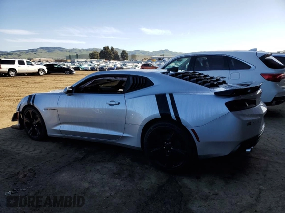 2018 Chevrolet Camaro 1LT with VIN 1G1FB1RS8J0135798, listed as a Copart auction lot 48770455 with 45,912 mi miles and Salvage Title. Bid and sale history available at carsss.com. Image 2.