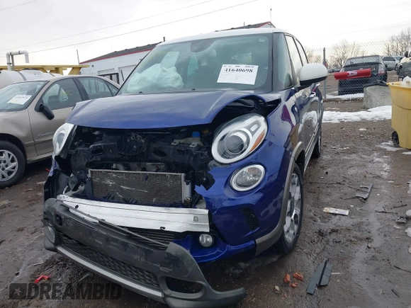 2015 FIAT 500L Urbana Trekking с VIN ZFBCFADH6FZ036980, выставлен на аукционе IAAI как лот 41640698 с пробегом 106 526 миль миль и . История ставок и продаж доступна на DreamBid. Изображение 2.