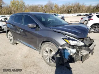 2019 Nissan Murano SV with VIN 5N1AZ2MJ0KN126661, listed as a Copart auction lot 81329644 with 89,908 mi miles and Salvage Title. Bid and sale history available at carsss.com. Image 4.