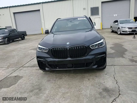 2023 BMW X5 sDrive40i with VIN 5UXCR4C02P9P57783, listed as a Copart auction lot 45161885 with 40,839 mi miles and Salvage Title. Bid and sale history available at carsss.com. Image 12.