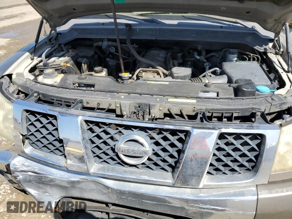 2006 Nissan Titan SE with VIN 1N6AA07A26N542824, listed as a Copart auction lot 50074455 with 216,325 mi miles and Clean title. Bid and sale history available at DreamBid. Image 11.