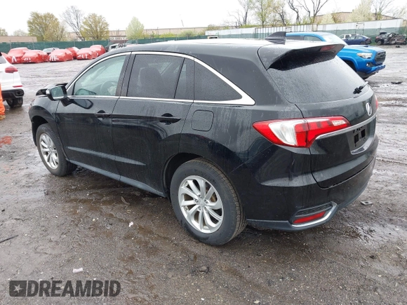 2016 Acura RDX with VIN 5J8TB4H36GL028845, listed as a IAAI auction lot 41941379 with 42,760 mi miles. Bid and sale history available at carsss.com. Image 3.