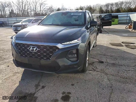 2020 Hyundai Santa Fe SEL with VIN 5NMS3CAD5LH203117, listed as a Copart auction lot 48040895 with 91,320 mi miles and Salvage Title. Bid and sale history available at carsss.com. Image 12.