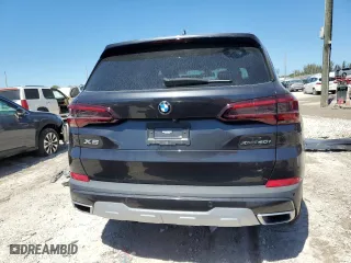 2022 BMW X5 xDrive40i with VIN 5UXCR6C01N9J78633, listed as a Copart auction lot 49333625 with 20,497 mi miles and Salvage Title. Bid and sale history available at carsss.com. Image 6.