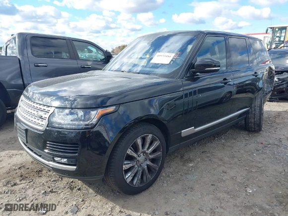 2017 Land Rover Range Rover with VIN SALGS2FE4HA367554, listed as a IAAI auction lot 40933484 with 87,757 mi miles. Bid and sale history available at carsss.com. Image 2.