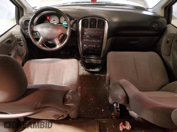 2007 Chrysler Town & Country Touring with VIN 2A4GP54L87R283527, listed as a Copart auction lot 42157815 with 124,655 mi miles and Salvage Title. Bid and sale history available at DreamBid. Image 8.