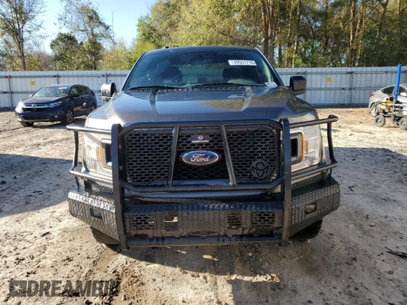 2018 Ford F-150 XL with VIN 1FTEW1E54JKF87680, listed as a Copart auction lot 49551715 with 144,495 mi miles and Non Repairable. Bid and sale history available at carsss.com. Image 5.