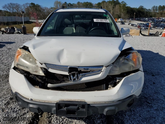 2008 Honda CR-V EX-L with VIN JHLRE38738C043336, listed as a Copart auction lot 49180705 with 163,672 mi miles and Salvage Title. Bid and sale history available at carsss.com. Image 5.