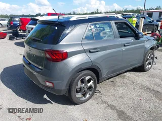 2023 Hyundai Venue Limited with VIN KMHRC8A3XPU275847, listed as a IAAI auction lot 41889404 with 8,555 mi miles and . Bid and sale history available at DreamBid. Image 4.
