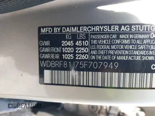2005 Mercedes-Benz C 240 with VIN WDBRF81J75F707949, listed as a IAAI auction lot 42083094 with 108,730 mi miles and . Bid and sale history available at DreamBid. Image 9.