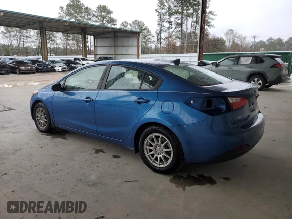 2015 Kia Forte LX with VIN KNAFX4A6XF5258860, listed as a Copart auction lot 44387555 with 119,241 mi miles and Salvage Title. Bid and sale history available at carsss.com. Image 2.