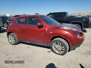 2012 Nissan Juke SL with VIN JN8AF5MV2CT126700, listed as a Copart auction lot 46801645 with Not Provided miles and Salvage Title. Bid and sale history available at carsss.com. Image 4.