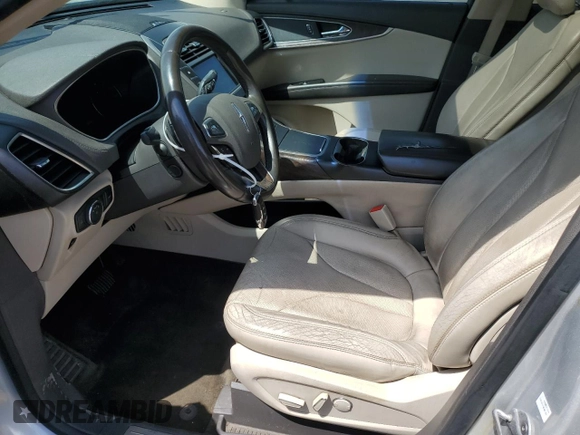 2016 Lincoln MKX Reserve with VIN 2LMTJ8LR2GBL60494, listed as a Copart auction lot 55028745 with 153,624 mi miles and Clean Title. Bid and sale history available at carsss.com. Image 7.