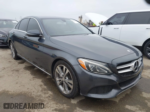 2016 Mercedes-Benz C 300 with VIN 55SWF4JB1GU163119, listed as a IAAI auction lot 42279667 with 114,923 mi miles and . Bid and sale history available at DreamBid. Image 1.