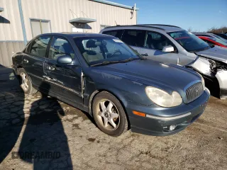 2005 Hyundai Sonata GLS with VIN KMHWF35H05A173460, listed as a Copart auction lot 80047394 with 116,281 mi miles and Salvage Title. Bid and sale history available at carsss.com. Image 4.