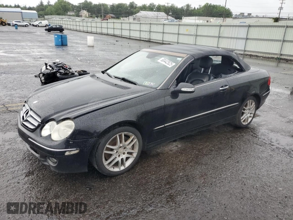 2008 Mercedes-Benz CLK 350 z VIN WDBTK56G08F234249, wystawiony jako Copart lot #60442525 z przebiegiem 121 204 mil mil oraz Szkoda całkowita • Salvage title. Historia ofert i sprzedaży dostępna na DreamBid. Obrazek 1.