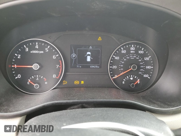 2019 Kia Sportage EX with VIN KNDPN3AC1K7559626, listed as a Copart auction lot 47413215 with 69,428 mi miles and Salvage title. Bid and sale history available at DreamBid. Image 9.