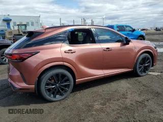 2023 Lexus RX with VIN 2T2BCMEAXPC008143, listed as a Copart auction lot 62189604 with 31,283 mi miles and Clean Title. Bid and sale history available at carsss.com. Image 3.