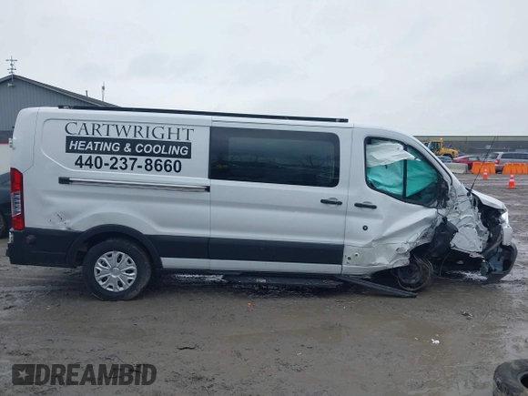 2019 Ford Transit with VIN 1FTYR2YG6KKB47274, listed as a IAAI auction lot 41967189 with 187,594 mi miles and . Bid and sale history available at DreamBid. Image 13.
