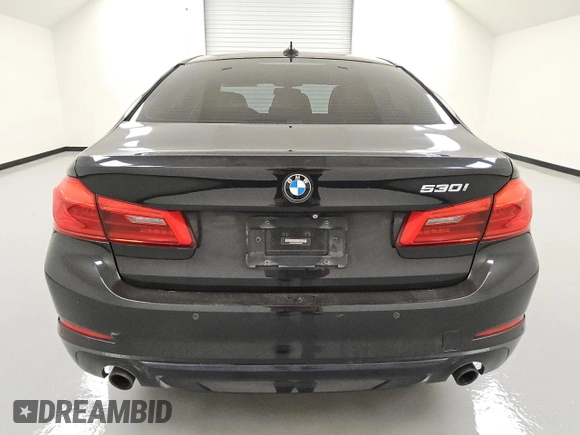 2017 BMW 5 Series 530i with VIN WBAJA5C34HG895805, listed as a Copart auction lot 52537145 with 109,083 mi miles and Clean Title. Bid and sale history available at carsss.com. Image 6.