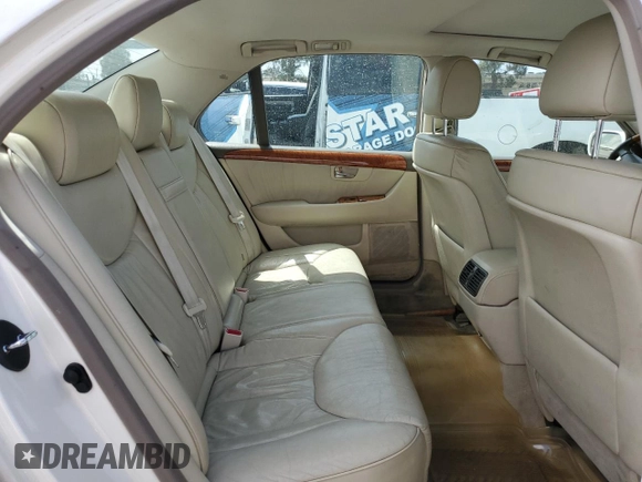 2001 Lexus LS 430 z VIN JTHBN30F210029340, wystawiony jako Copart lot #54626625 z przebiegiem 265 641 mil mil oraz Czysty tytuł • Clean title. Historia ofert i sprzedaży dostępna na DreamBid. Obrazek 10.