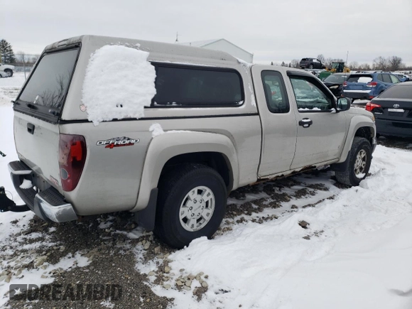 2008 GMC Canyon SLE1 with VIN 1GTDT19E788129685, listed as a Copart auction lot 87186044 with 237,086 mi miles and Clean Title. Bid and sale history available at carsss.com. Image 3.