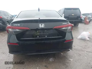 2025 Honda Civic Sport with VIN 2HGFE2F54SH538937, listed as a IAAI auction lot 42177510 with 5,182 mi miles and . Bid and sale history available at DreamBid. Image 16.