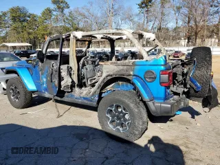 2022 Jeep Wrangler Unlimited Rubicon with VIN 1C4JJXR61NW274975, listed as a Copart auction lot 53778635 with Not provided miles and Non repairable. Bid and sale history available at DreamBid. Image 2.