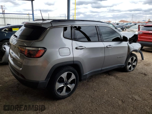 2017 Jeep Compass Latitude с VIN 3C4NJCBB4HT617256, выставлен на аукционе Copart как лот 49102595 с пробегом 98 261 миль миль и Чистый • Clean title. История ставок и продаж доступна на DreamBid. Изображение 3.