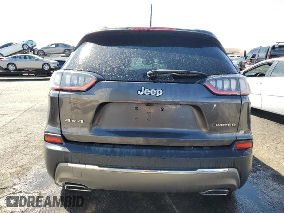 2022 Jeep Cherokee Limited with VIN 1C4PJMDX2ND556420, listed as a Copart auction lot 50798055 with 48,896 mi miles and Salvage Title. Bid and sale history available at DreamBid. Image 6.