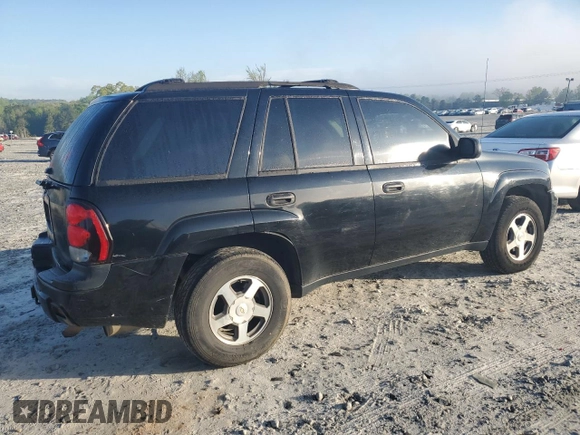 2006 Chevrolet TrailBlazer LS with VIN 1GNDT13SX62116225, listed as a Copart auction lot 52376515 with 225,855 mi miles and Salvage Title. Bid and sale history available at carsss.com. Image 3.