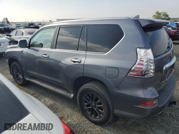 2021 Lexus GX 460 Premium with VIN JTJAM7BX0M5296381, listed as a Copart auction lot 59434355 with 52,052 mi miles and Salvage title. Bid and sale history available at DreamBid. Image 2.