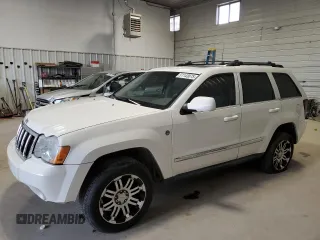 2008 Jeep Grand Cherokee Limited with VIN 1J8HR58NX8C156782, listed as a Copart auction lot 51143075 with 185,796 mi miles and Clean Title. Bid and sale history available at carsss.com. Image 1.
