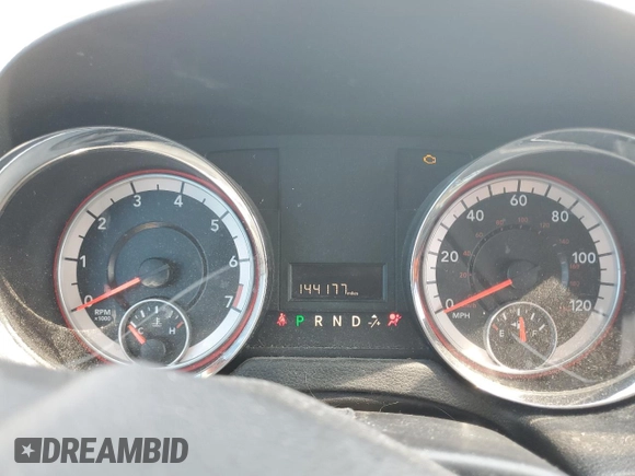 2014 Dodge Grand Caravan American Value with VIN 2C4RDGBG8ER245897, listed as a Copart auction lot 54066945 with 144,177 mi miles and Clean Title. Bid and sale history available at DreamBid. Image 9.