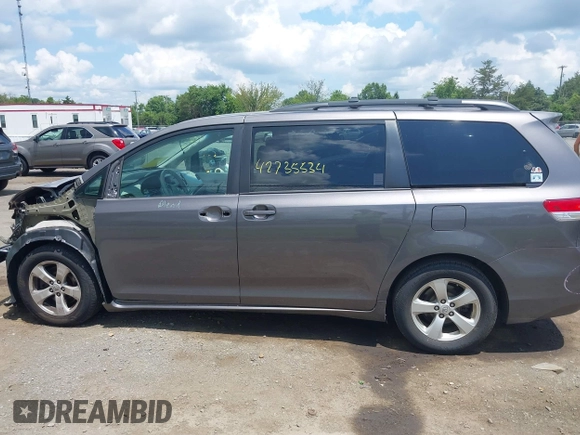 2014 Toyota Sienna LE AAS with VIN 5TDKK3DC3ES435091, listed as a IAAI auction lot 42735534 with 150,132 mi miles and . Bid and sale history available at DreamBid. Image 14.