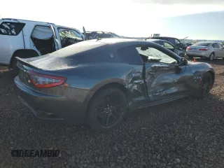 2017 Maserati GranTurismo Sport with VIN ZAM45VLA5H0214512, listed as a Copart auction lot 42129114 with 21,600 mi miles. Bid and sale history available at carsss.com. Image 3.