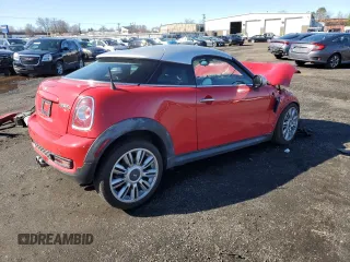 2012 MINI Coupe S z VIN WMWSX3C54CT154692, wystawiony jako Copart lot #45290325 z przebiegiem Nie podano mil oraz Szkoda całkowita • Salvage title. Historia ofert i sprzedaży dostępna na DreamBid. Obrazek 3.
