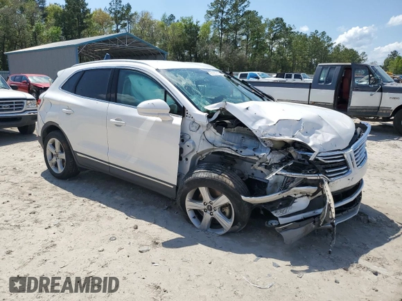 2018 Lincoln MKC Premiere with VIN 5LMCJ1C93JUL32334, listed as a Copart auction lot 51333715 with Not Provided miles and Salvage Title. Bid and sale history available at DreamBid. Image 4.
