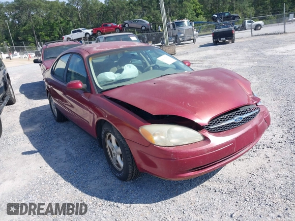2003 Ford Taurus SES Standard with VIN 1FAFP55203G189473, listed as a IAAI auction lot 42013813 with 99,769 mi miles. Bid and sale history available at carsss.com. Image 1.