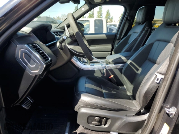2022 Land Rover Range Rover Sport HST with VIN SALWS2RU8NA207459, listed as a Copart auction lot 49181275 with 29,877 mi miles and Salvage title. Bid and sale history available at DreamBid. Image 7.