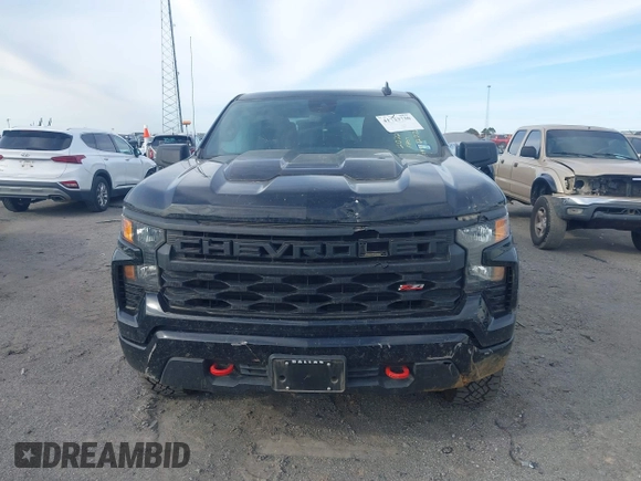 2022 Chevrolet Silverado 1500 Custom Trail Boss with VIN 3GCPDCEK2NG626683, listed as a IAAI auction lot 41723730 with 51,830 mi miles. Bid and sale history available at carsss.com. Image 12.