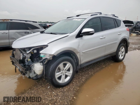 2013 Toyota RAV4 XLE with VIN JTMWFREV1DD002260, listed as a Copart auction lot 60715475 with 56,092 mi miles and Salvage title. Bid and sale history available at DreamBid. Image 1.