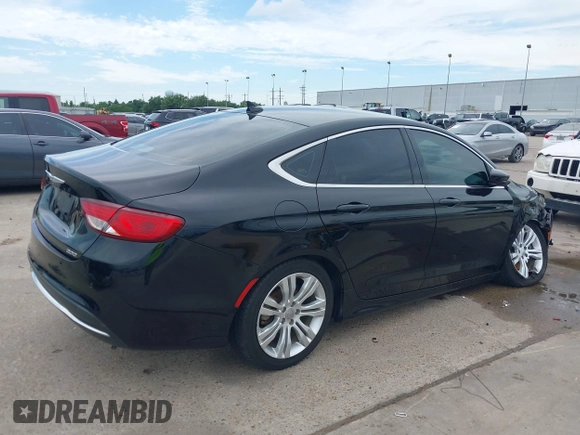 2015 Chrysler 200 Limited with VIN 1C3CCCAB7FN738285, listed as a IAAI auction lot 42351743 with 120,594 mi miles and . Bid and sale history available at DreamBid. Image 4.