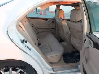 2001 Mercedes-Benz E-Class with VIN WDBJF65J91B249540, listed as a IAAI auction lot 41130248 with 107,582 mi miles. Bid and sale history available at carsss.com. Image 8.