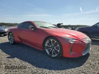 2022 Lexus LC 500h with VIN JTHBP5AY7NA104717, listed as a Copart auction lot 77842474 with Not provided miles and Non repairable. Bid and sale history available at DreamBid. Image 4.