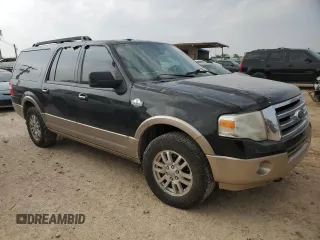 2012 Ford Expedition Max King Ranch with VIN 1FMJK1J52CEF66758, listed as a Copart auction lot 51311625 with 282,723 mi miles and Clean title. Bid and sale history available at DreamBid. Image 4.