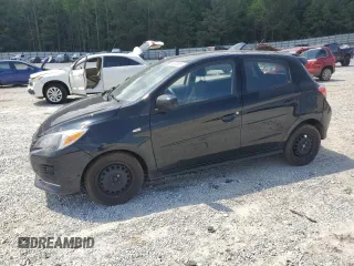 2022 Mitsubishi Mirage ES z VIN ML32AUHJ5NH009170, wystawiony jako Copart lot #54582395 z przebiegiem 152 663 mil mil oraz Szkoda całkowita • Salvage title. Historia ofert i sprzedaży dostępna na DreamBid. Obrazek 1.